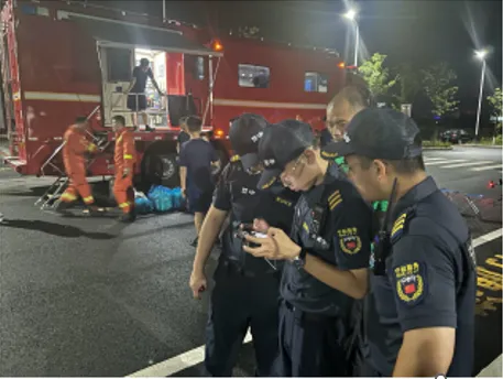 公益行动现场