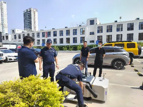 无人机技能培训现场